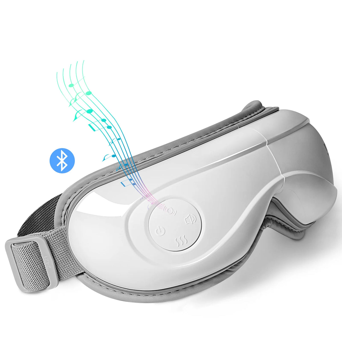 Heated eye massager with air compression and Bluetooth, view 5