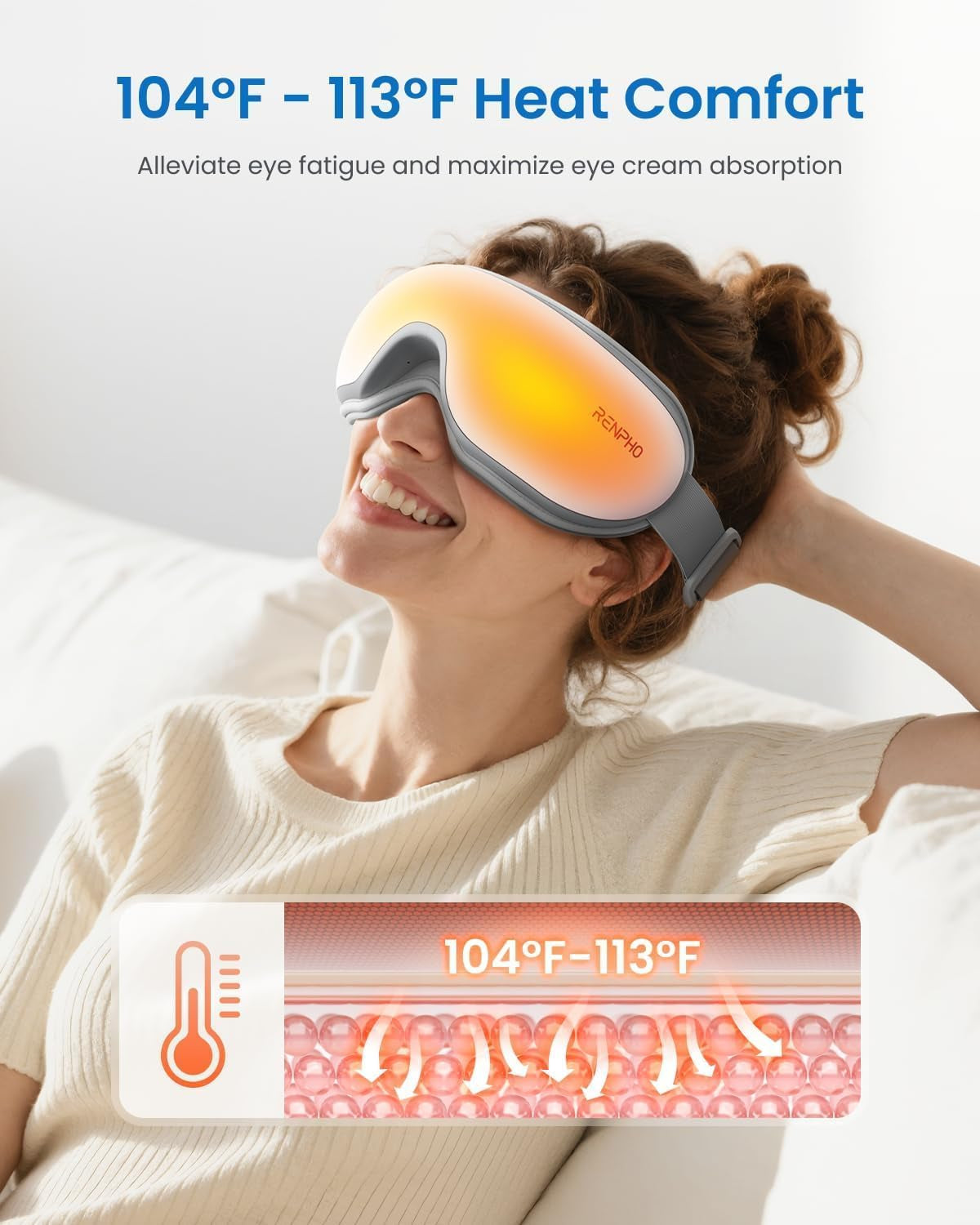 Eyeris 1 heated eye massager — product image 3