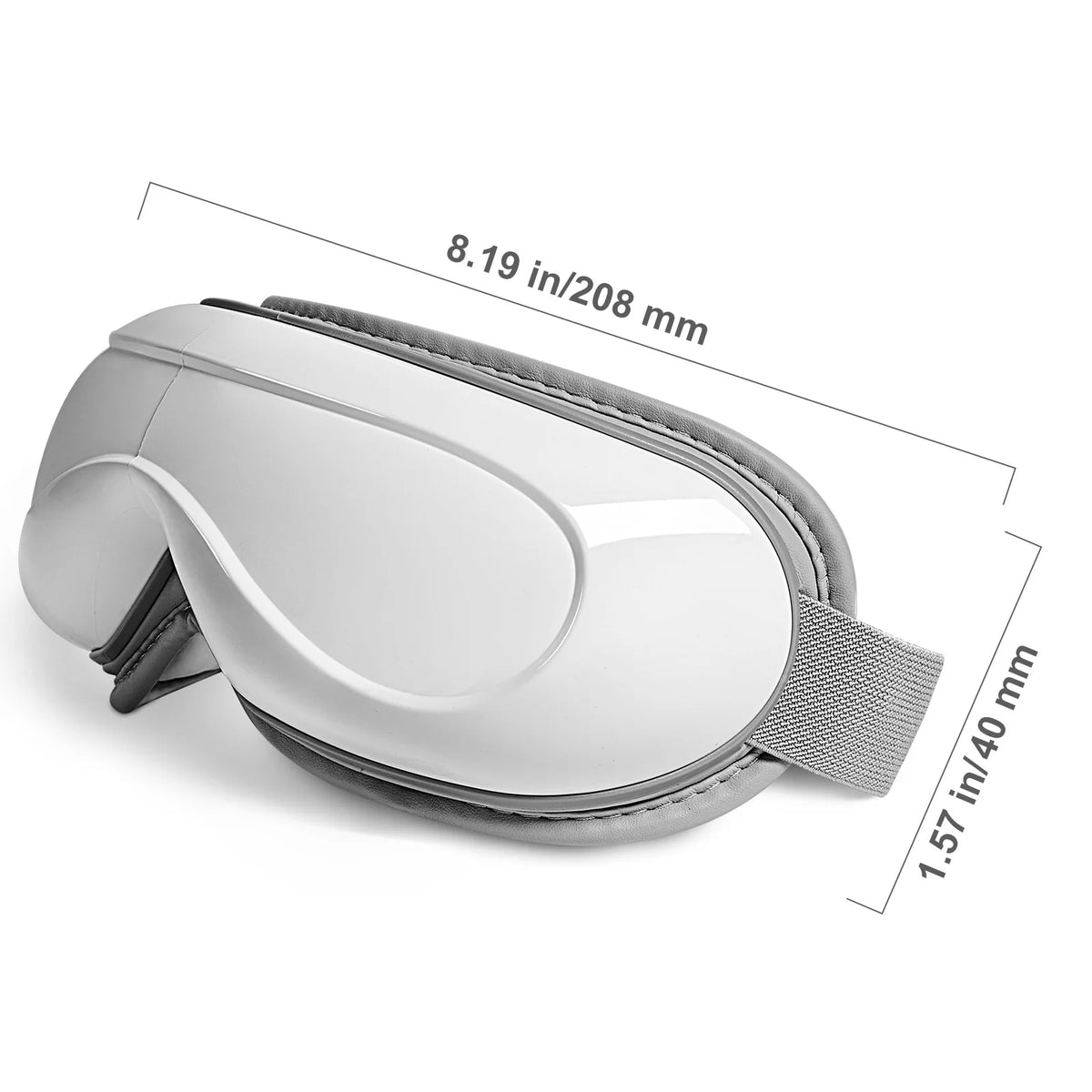 Heated eye massager with air compression and Bluetooth, view 4